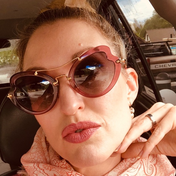 Miu Miu Scenique butterfly glasses